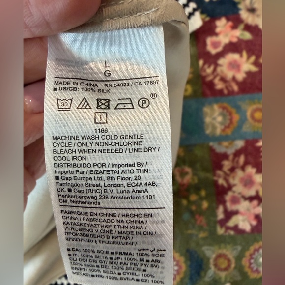 NWT Banana Republic Claudette Silk Midi Dress - Size L - Champagne - Picture 8 of 10